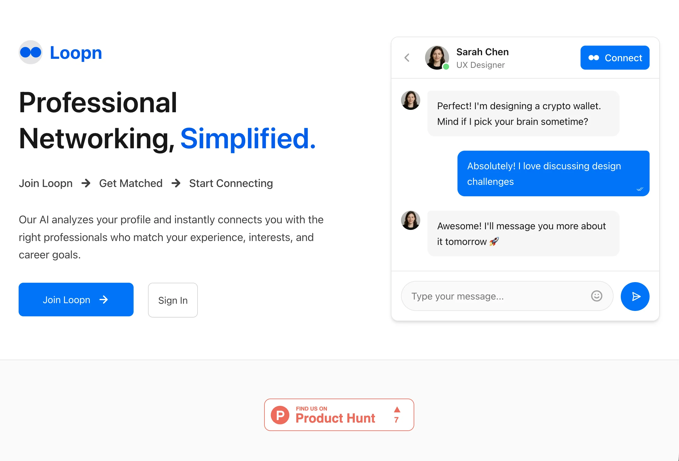 Loopn Interface